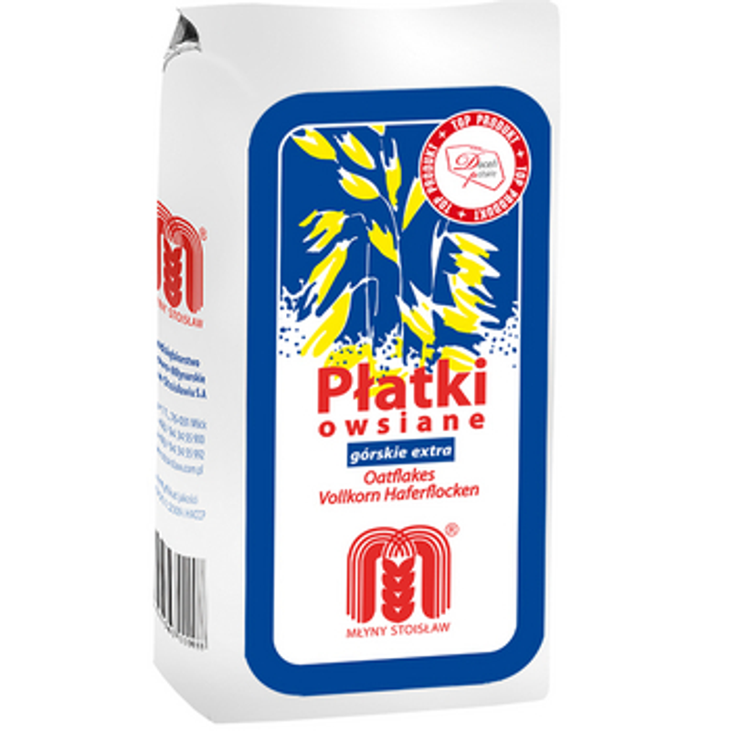 Młyny Stoisław Płatki owsiane górskie ekstra 0,5 kg